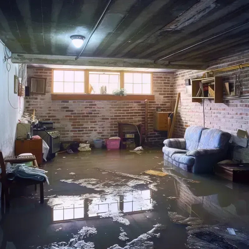 Flooded Basement Cleanup in Blennerhassett, WV